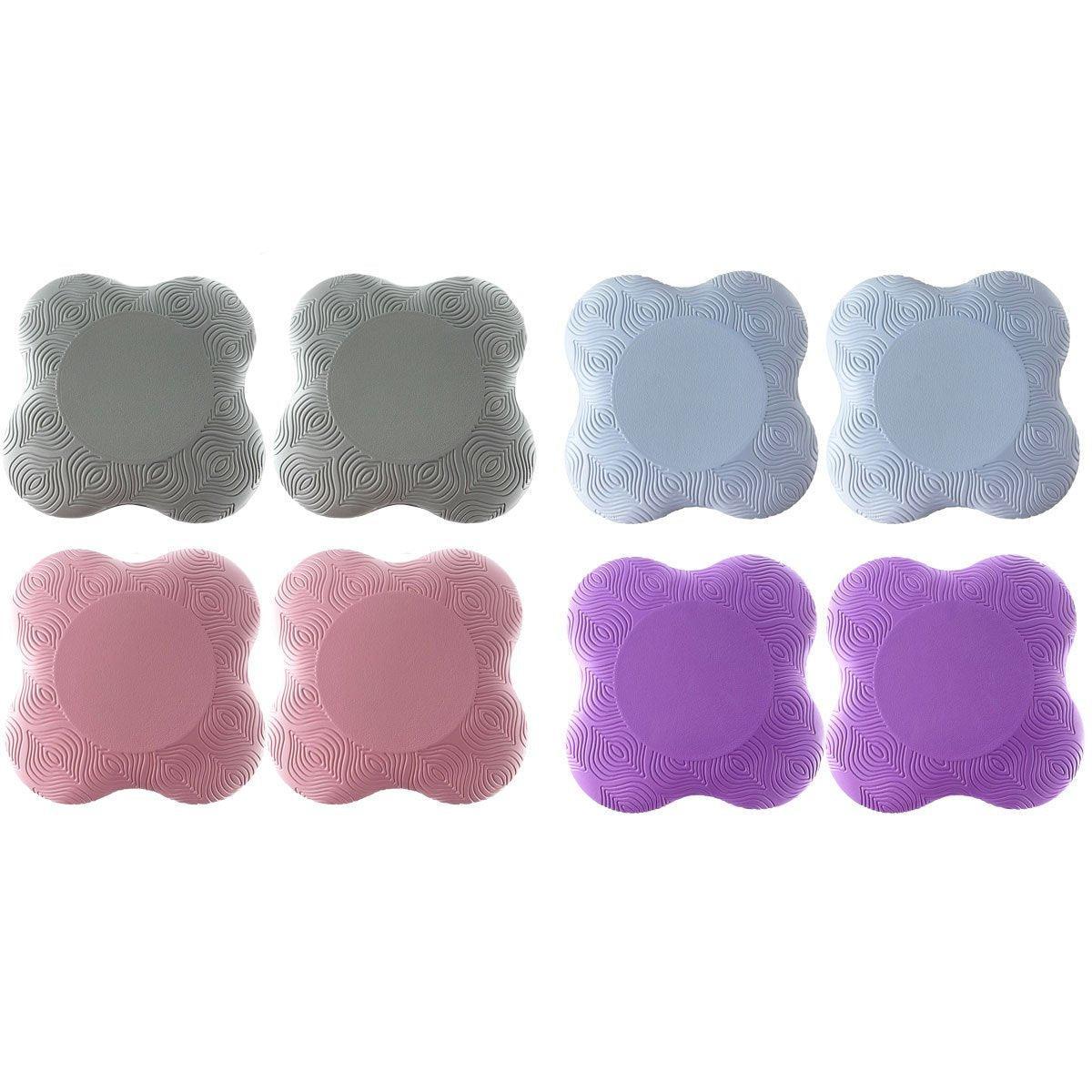 Premium High Density EVA Yoga Kneeling Mat Knee Cushion Set 20cm - Purple, 2pcs