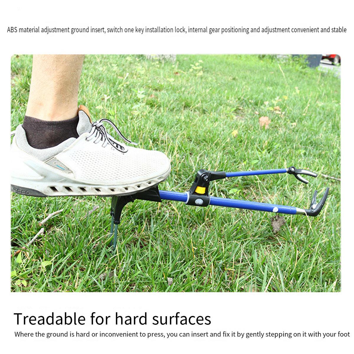 Premium Telescopic Fishing Rod Holder - Black, 240cm