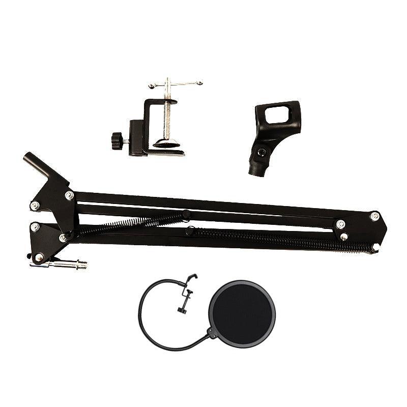 Premium Microphone Boom Arm Desktop Stand with Pop Filter