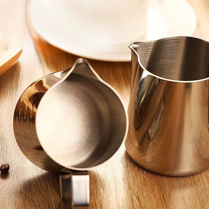Premium Stainless Steel Milk Frothing Jug – Silver 600ml