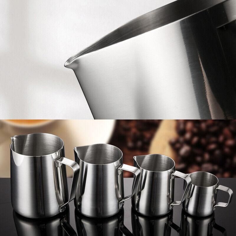 Premium Stainless Steel Milk Frothing Jug – Silver 600ml