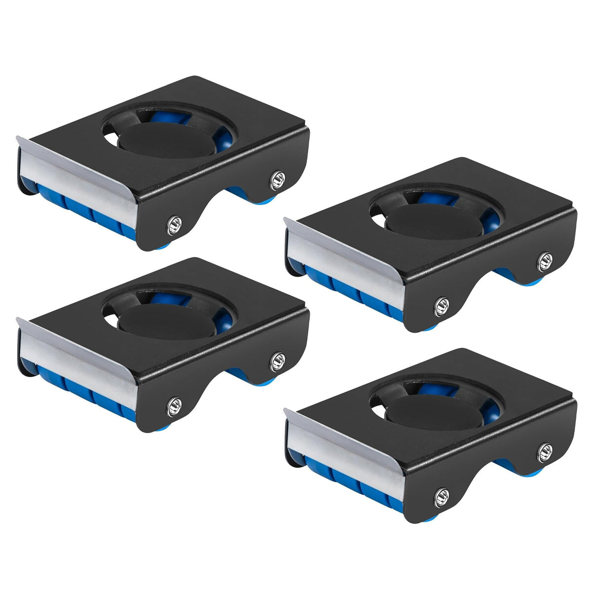 Premium 4 Piece Movable Washing Machine Stand Roller Bracket Set