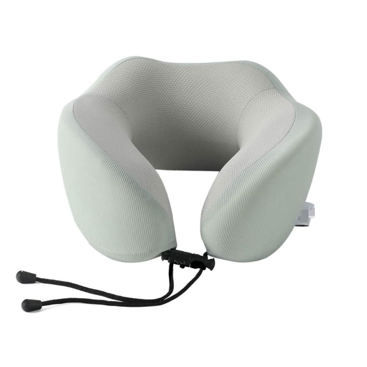 Memory Foam U Shaped Neck Pillow Travel Portable Office Nap Support Pillow - Black - SuperSaverAU - view 8