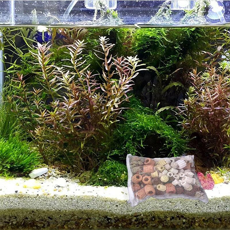 Premium Aquarium Filter Media Mesh Bags with Zip 30 x 40cm - 10 Pack