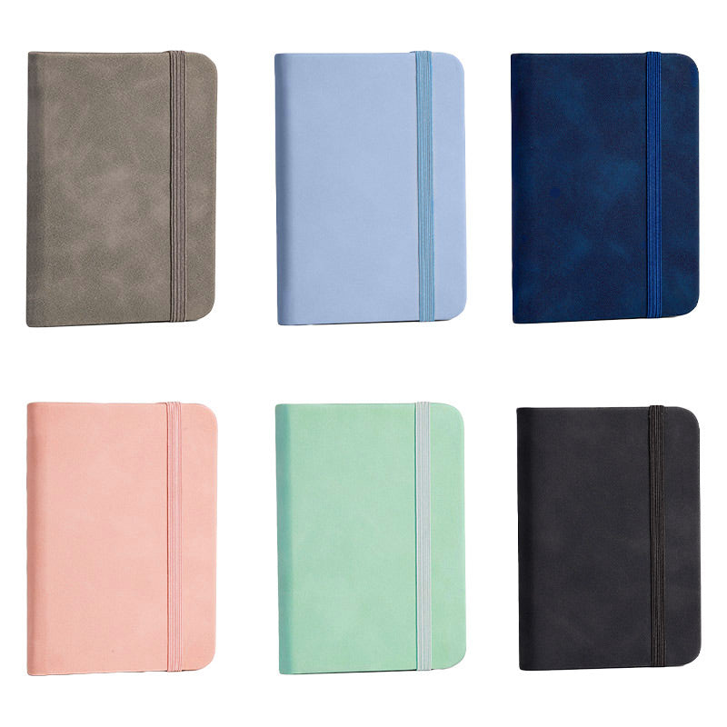Premium A7 Mini Pocket Notebooks – Green 10 Pack