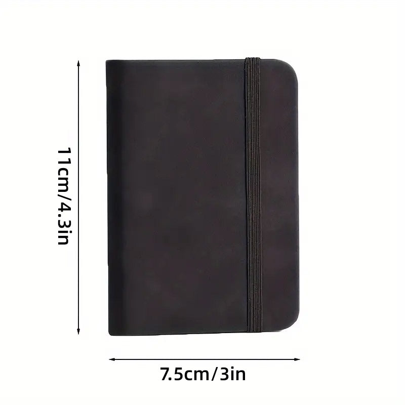 Premium A7 Mini Pocket Notebooks – Grey 10 Pack