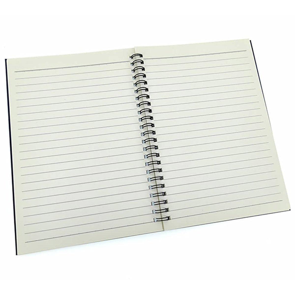 Premium A5 Spiral Lined Notebook Set – Assorted Colours 6 Pack
