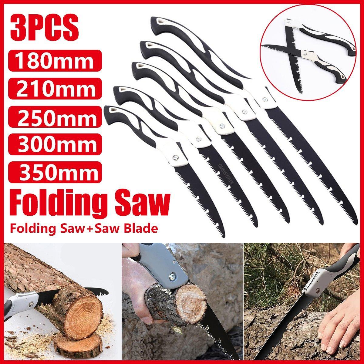 Premium Folding Outdoor Hand Saw – 300mm with Spare Blades