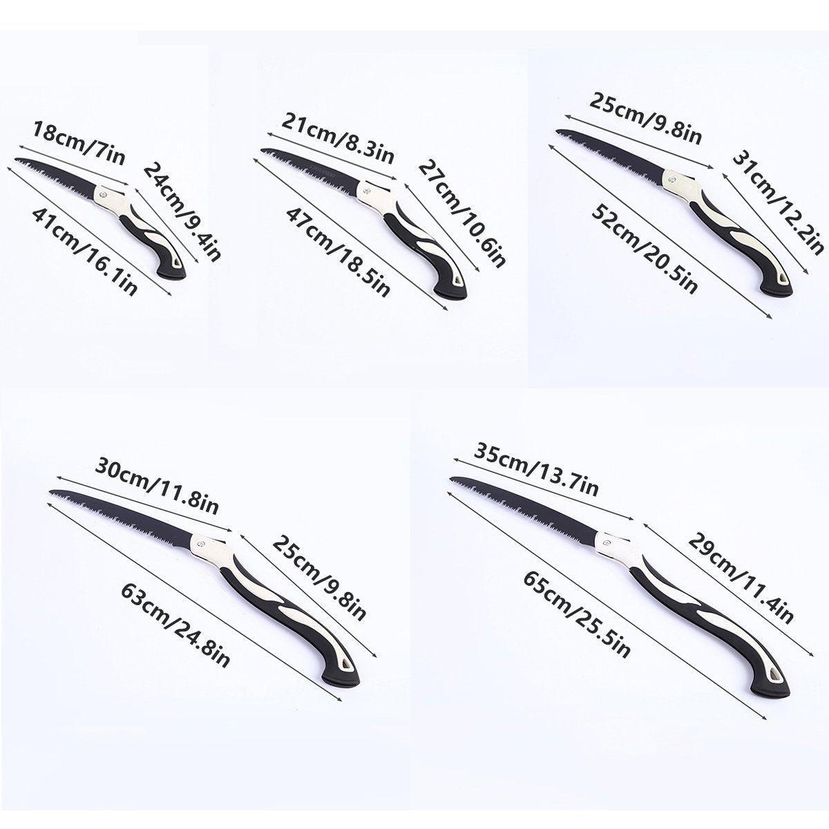 Premium Folding Outdoor Hand Saw – 300mm with Spare Blades