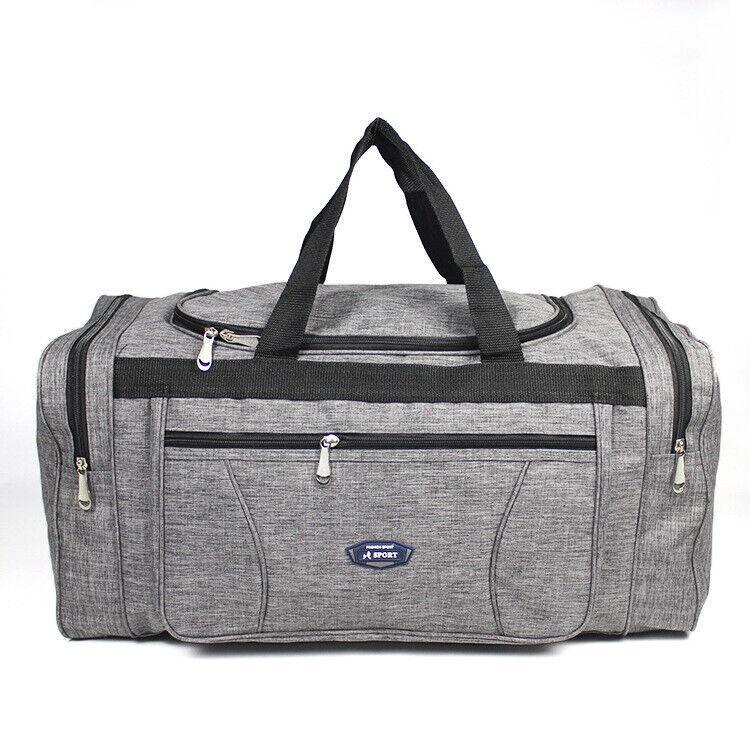 Large Capacity Waterproof Travel Bag - Lightweight Foldable Handbag - Small - Grey - SuperSaverAU - view 8
