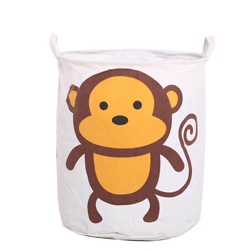 Premium Collapsible Laundry Hamper – Design 06 with Waterproof Coating