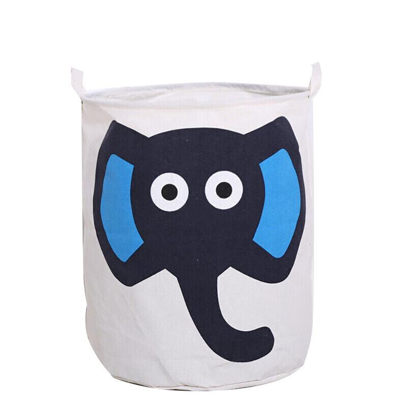 Premium Collapsible Laundry Hamper – Design 06 with Waterproof Coating