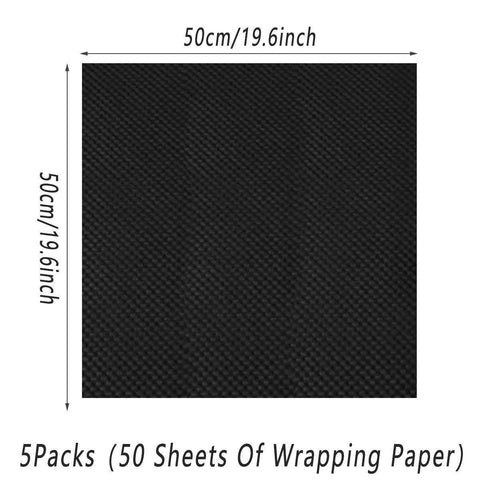 Embossed Paper Convex Flower Wrapping Paper for Floral Shop and Flower Wrapping - White - SuperSaverAU - view 1