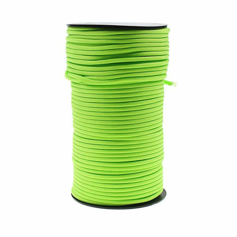 Premium 9-Core Paracord Camping Rope - Green, 100m
