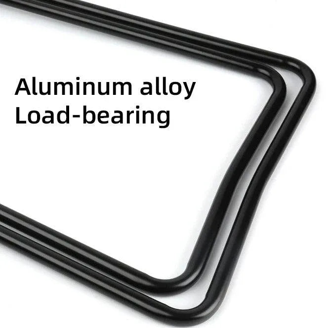Premium Foldable Alloy Mountain Bike Triangle Parking Stand with Rear Wheel Support