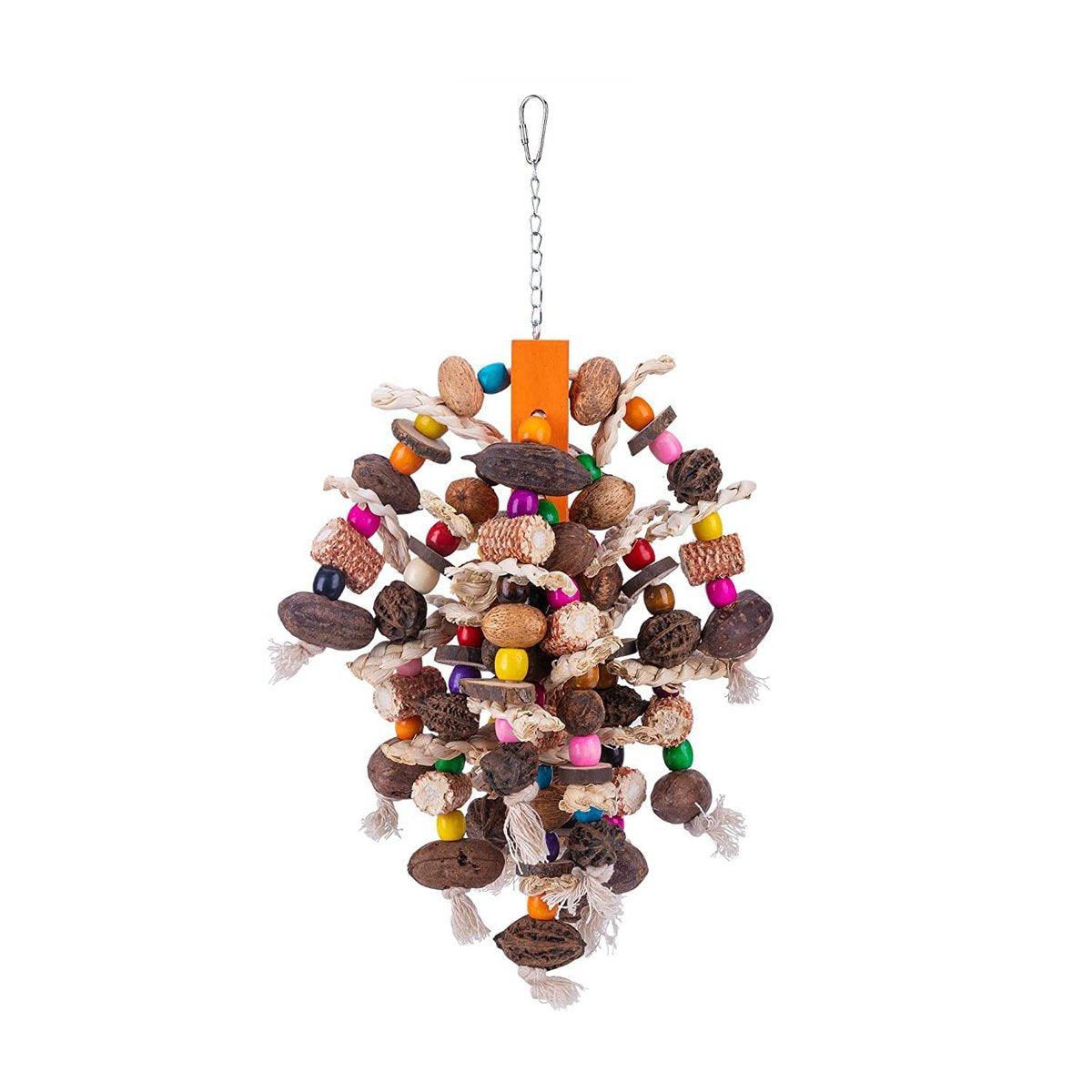 Colourful Parrot Toy Chew Corn Cob 19.68" for Medium to Large Birds - SuperSaverAU - view 2