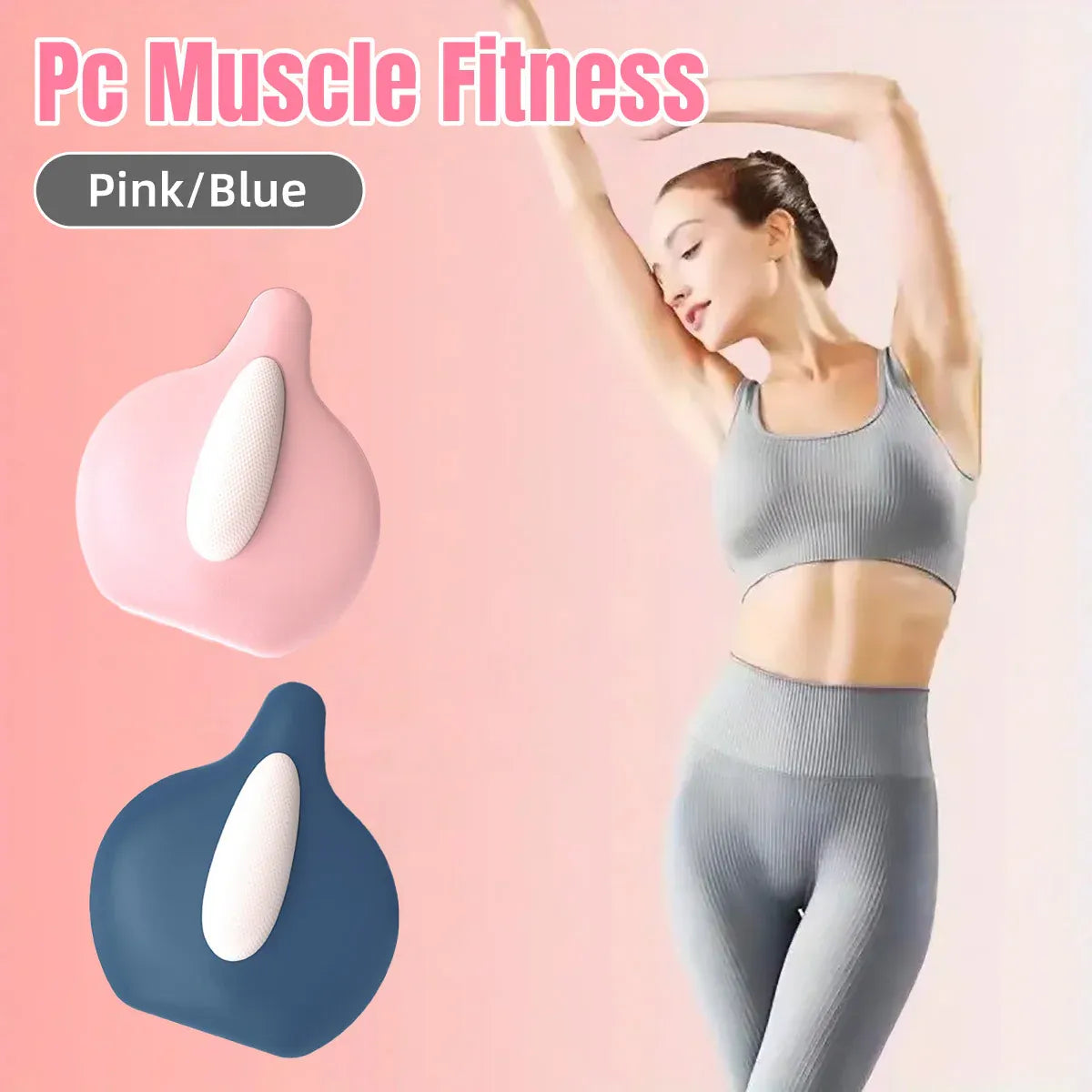 Premium Pink Hip & Inner Thigh Squeeze Trainer