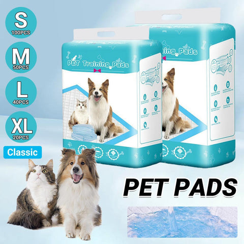 Classic Wholesale Pet Pads Deodorant for Dogs Cats, S-100PCS 33*45cm, Quick Absorption - SuperSaverAU - view 1