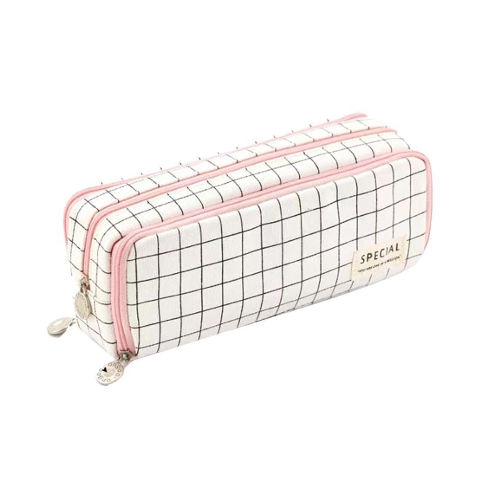 Purple Zipper Pencil Case - Large Capacity Organizer - SuperSaverAU - view 13