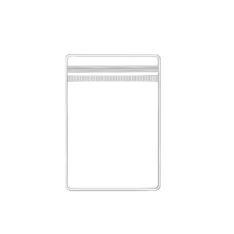 Premium 100 Pack Clear PVC Self Sealing Jewellery Bags 9x13cm
