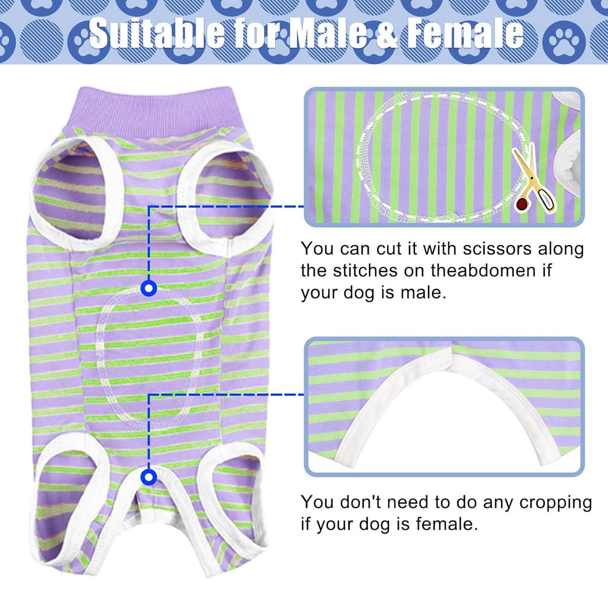 Thin Belly Shirt for Female Dogs - Soft, Breathable, Anti-Cool, Grey - XXL - SuperSaverAU - view 4