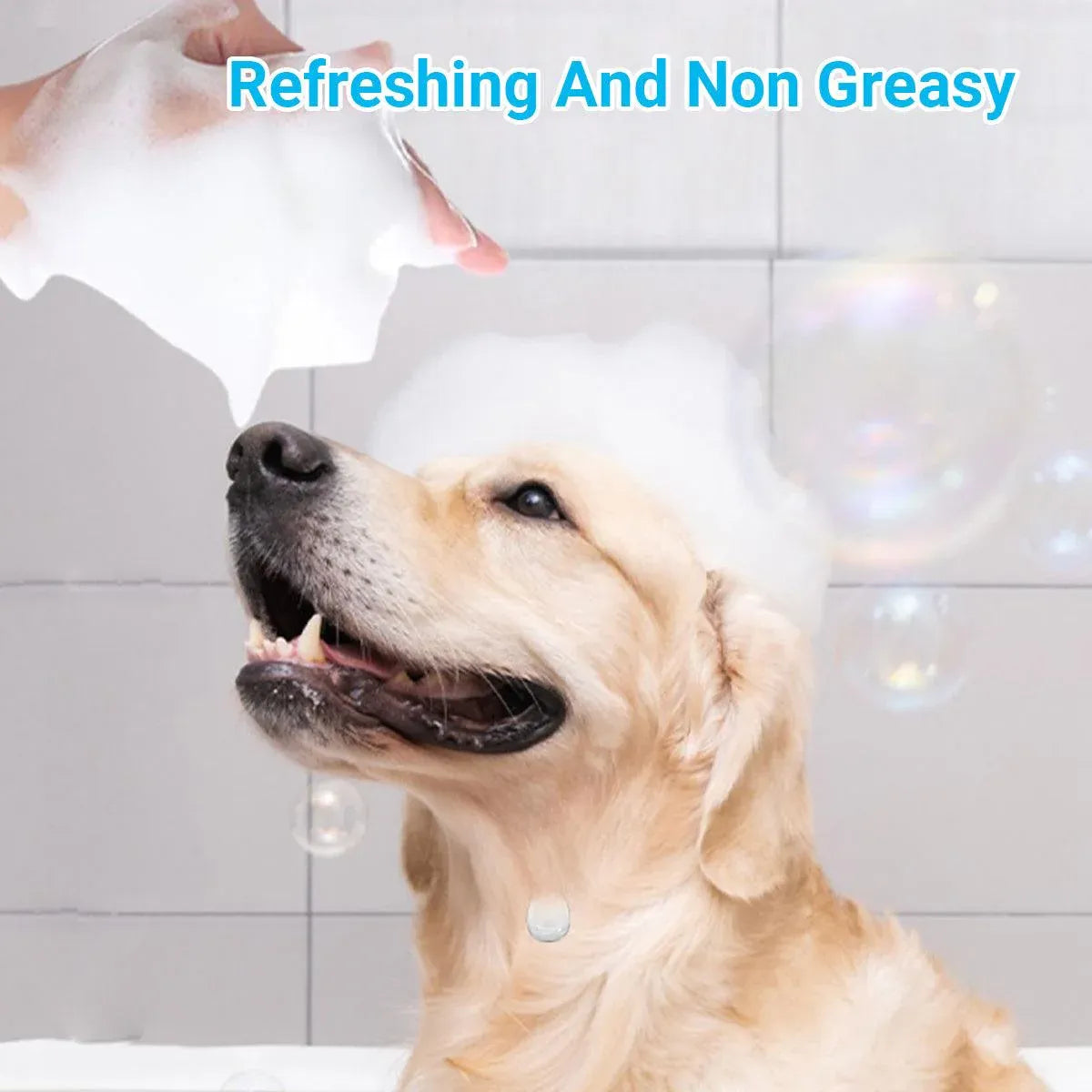 Premium Pet No Rinse Dry Cleaning Foam for Cats & Dogs - 500ml