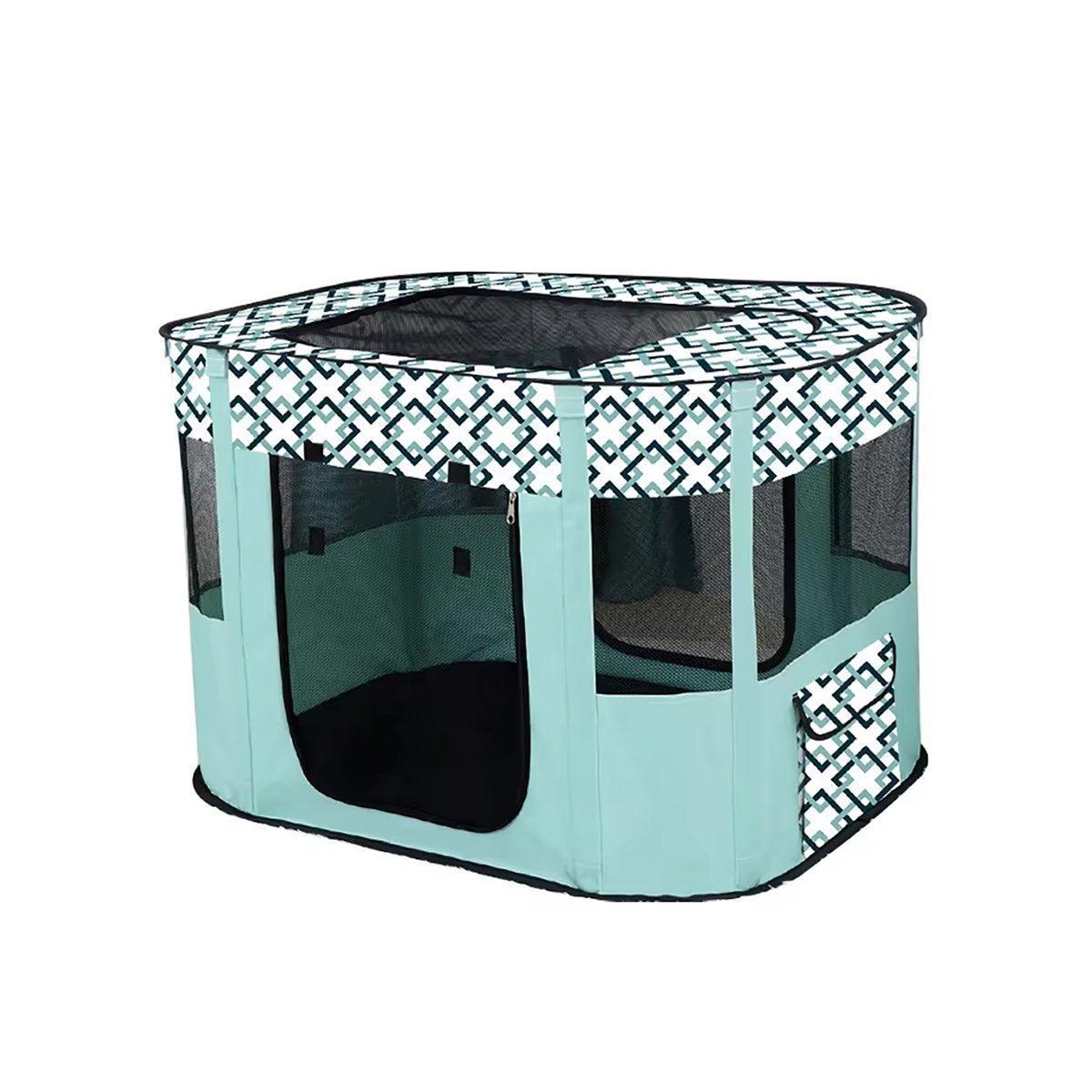 Foldable Pet Fence Tent - Portable Waterproof Kennel for Cats & Dogs, M Size - SuperSaverAU - view 6