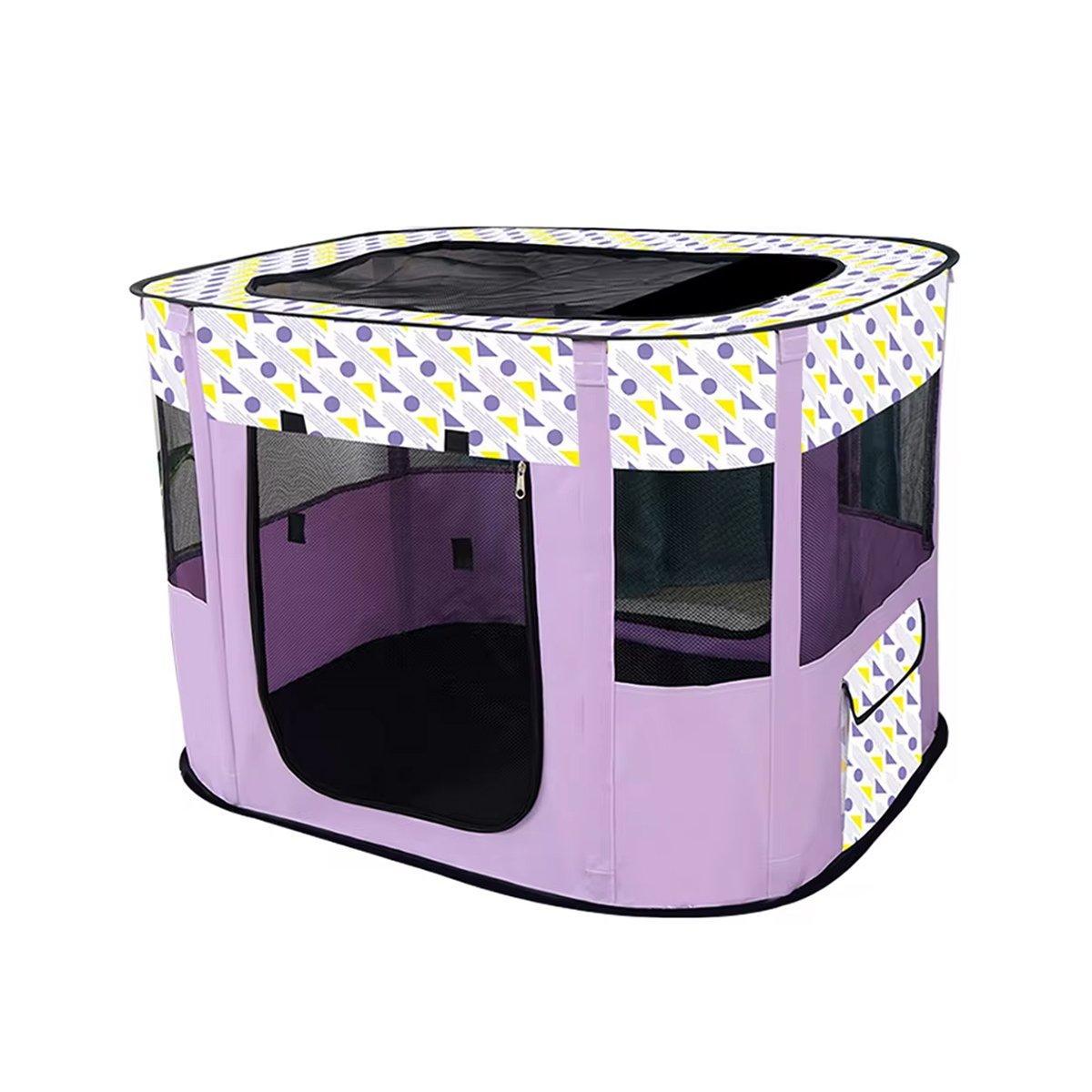 Foldable Pet Fence Tent - Portable Waterproof Kennel for Cats & Dogs, M Size - SuperSaverAU - view 10