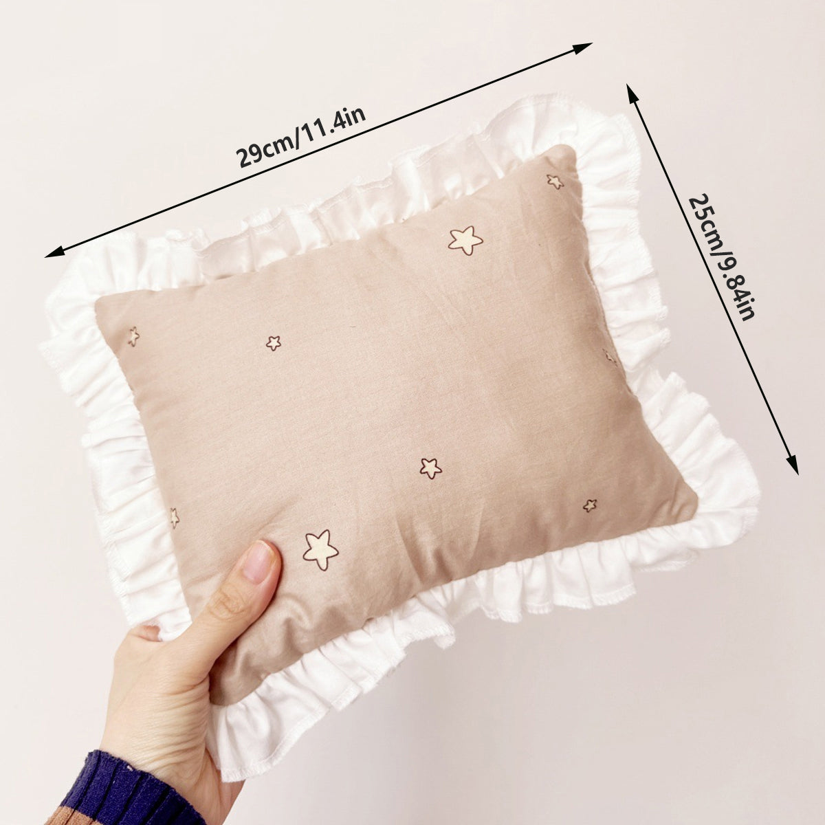 Premium Lace Cat Pillow Soft Pet Cushion - Purple Rabbit
