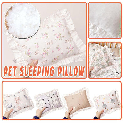 Premium Lace Cat Pillow Soft Pet Cushion - White Tree