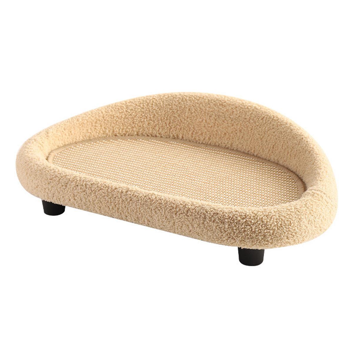 Large Cat Scratching Board Sofa - Scratch Resistant Nest for Cats 24 x 14.96 x 7.08 inches - Brown - SuperSaverAU - view 8