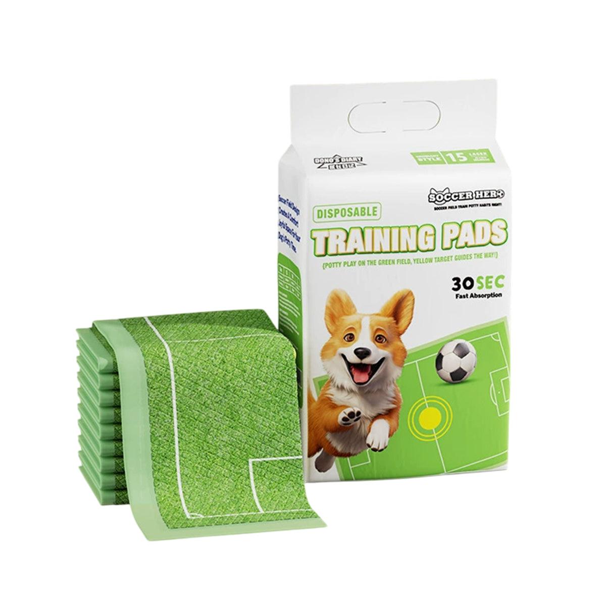 Dog Training Pads Bullseye Design, Leakproof, L Size, 15 PCS - SuperSaverAU - view 8