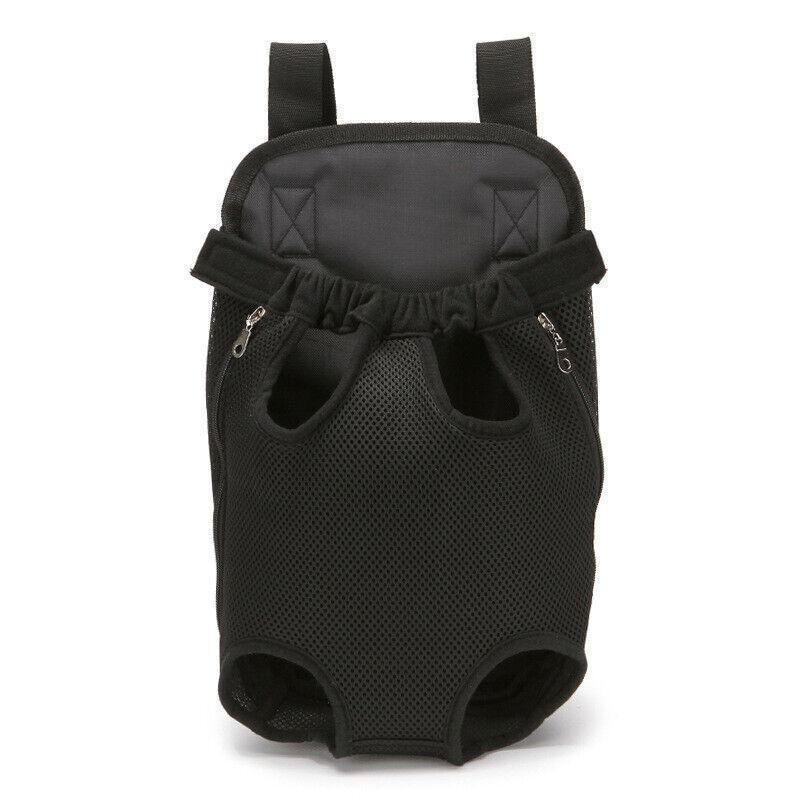 Premium Pet Carrier Backpack with Mesh Panels - Pink M