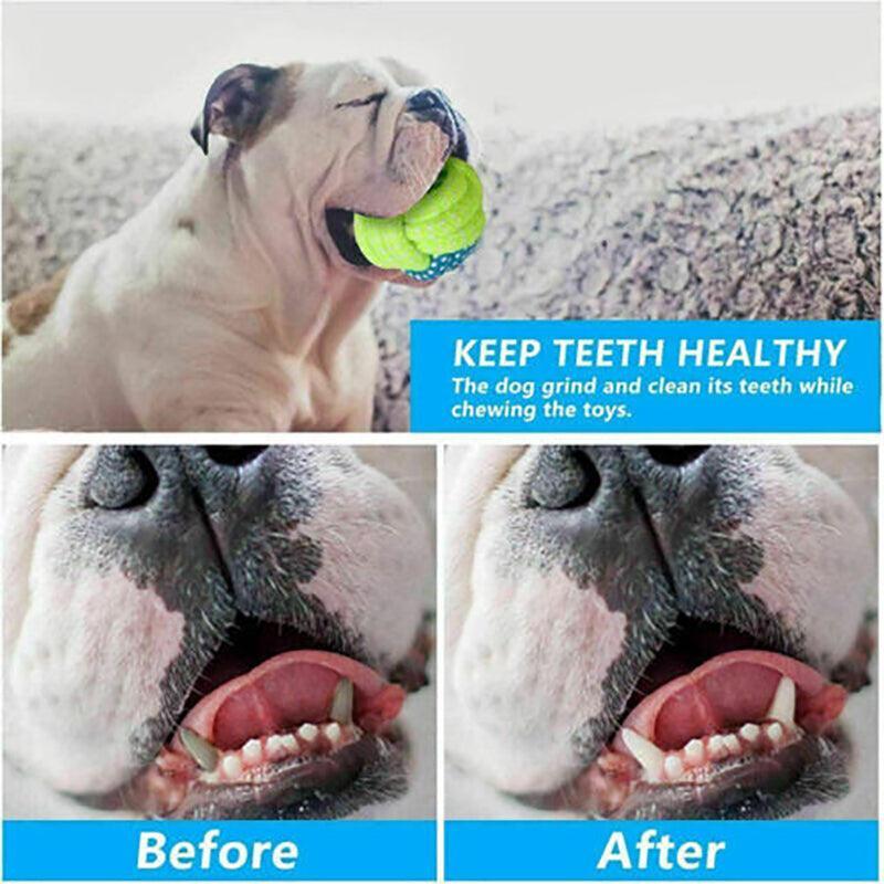 Premium Cotton Rope Dog Chew Toys for Puppies - 7 Piece Set