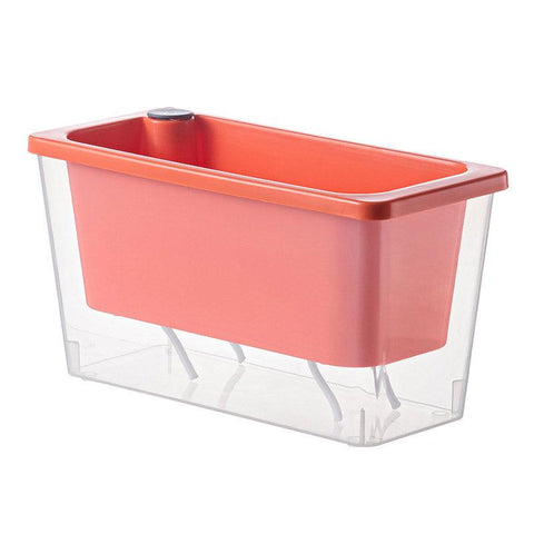 Premium Self-Watering Balcony Planter Pot – Pink