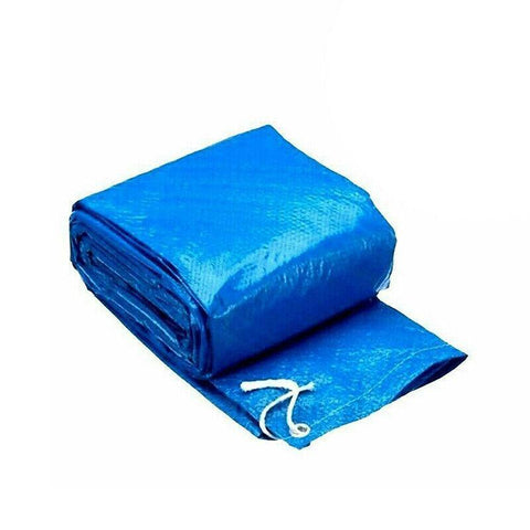Round Swimming Pool Cover 183cm Blue - Durable, Easy Install, Weather Protection - SuperSaverAU - view 1