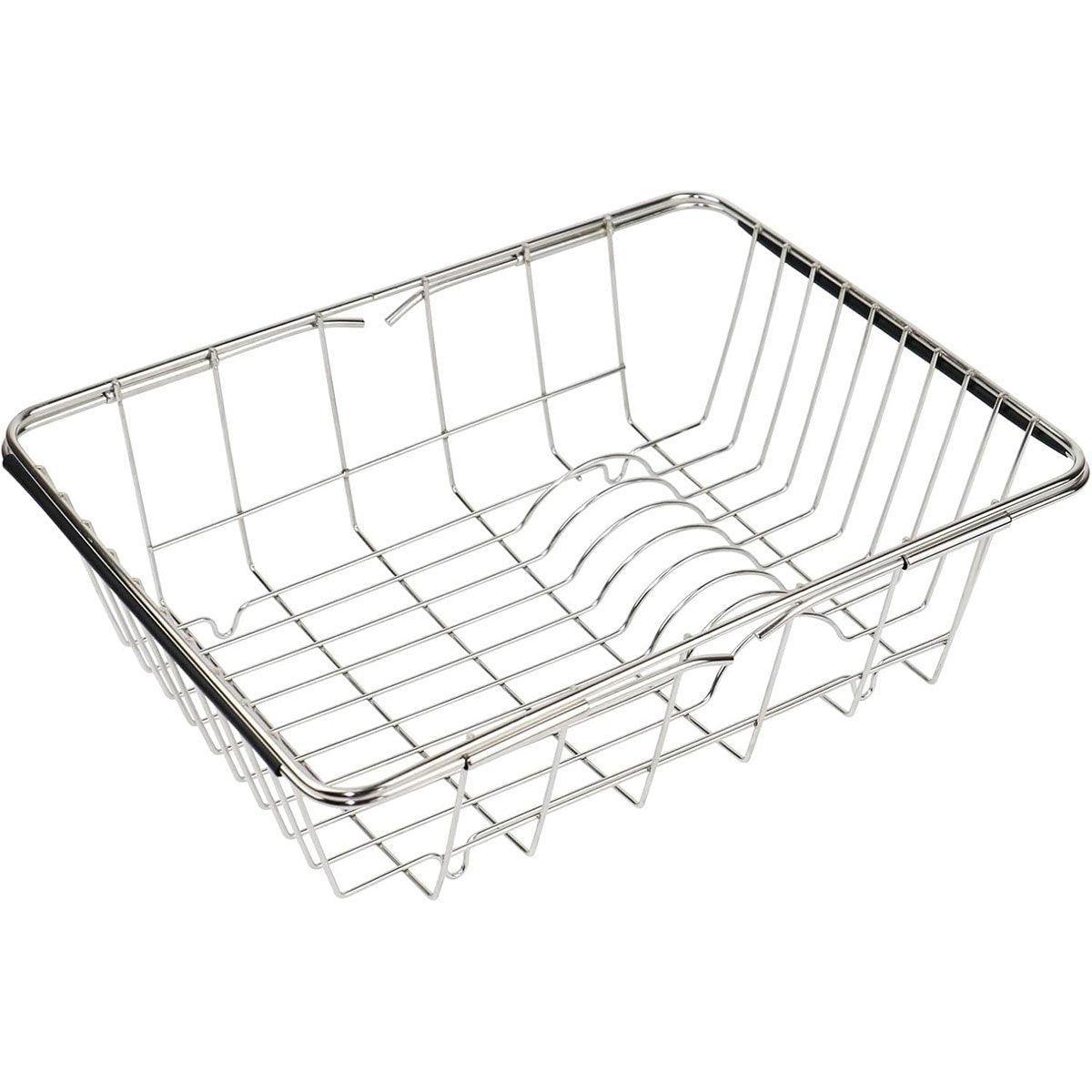 Premium Telescopic Stainless Steel Sink Drainer Basket
