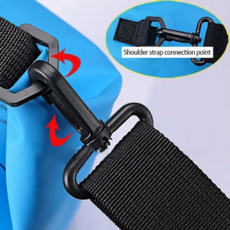 Premium 10L Orange Waterproof PVC Dry Bag Outdoor Camping Fishing Canoeing