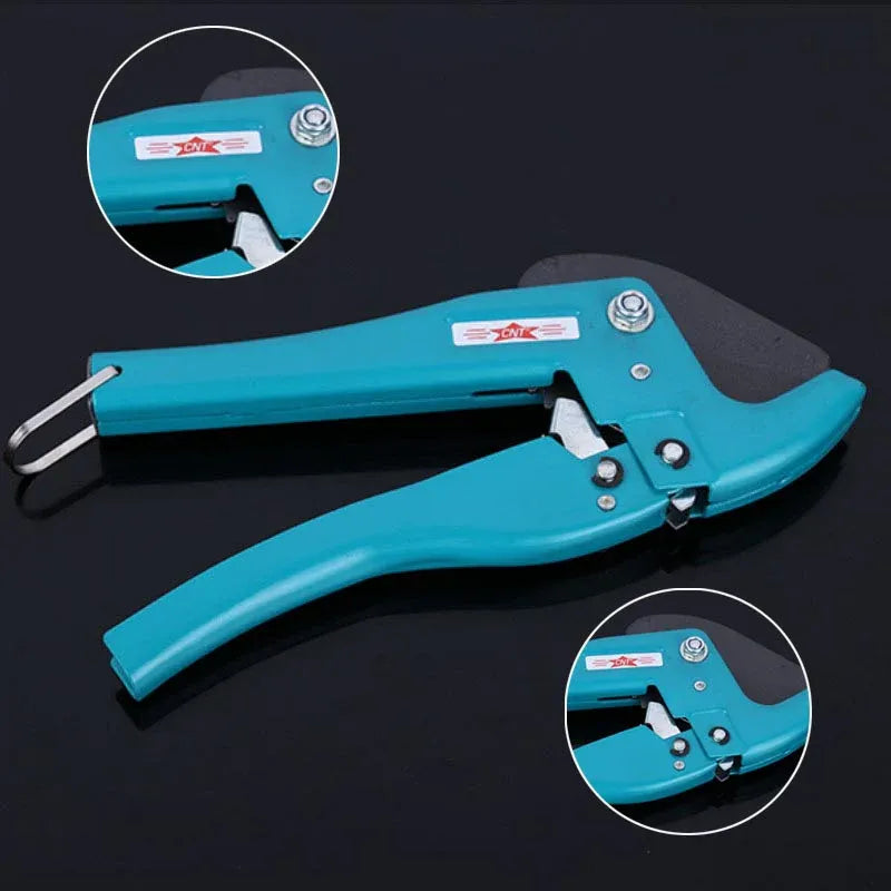 Premium Heavy Duty PVC Ratchet Pipe Cutter with SK-5 Blade - 42mm