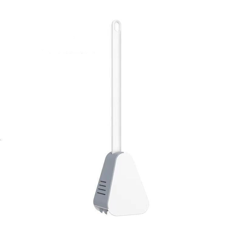 Premium Golf Head Silicone Toilet Brush – White