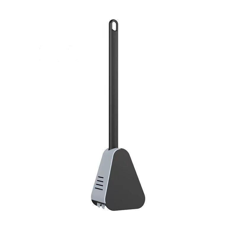 Premium Golf Head Silicone Toilet Brush – White