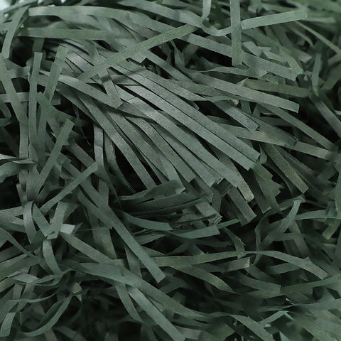 Premium Raffia Paper Shreds Gift Box Filler – Army Green 500g
