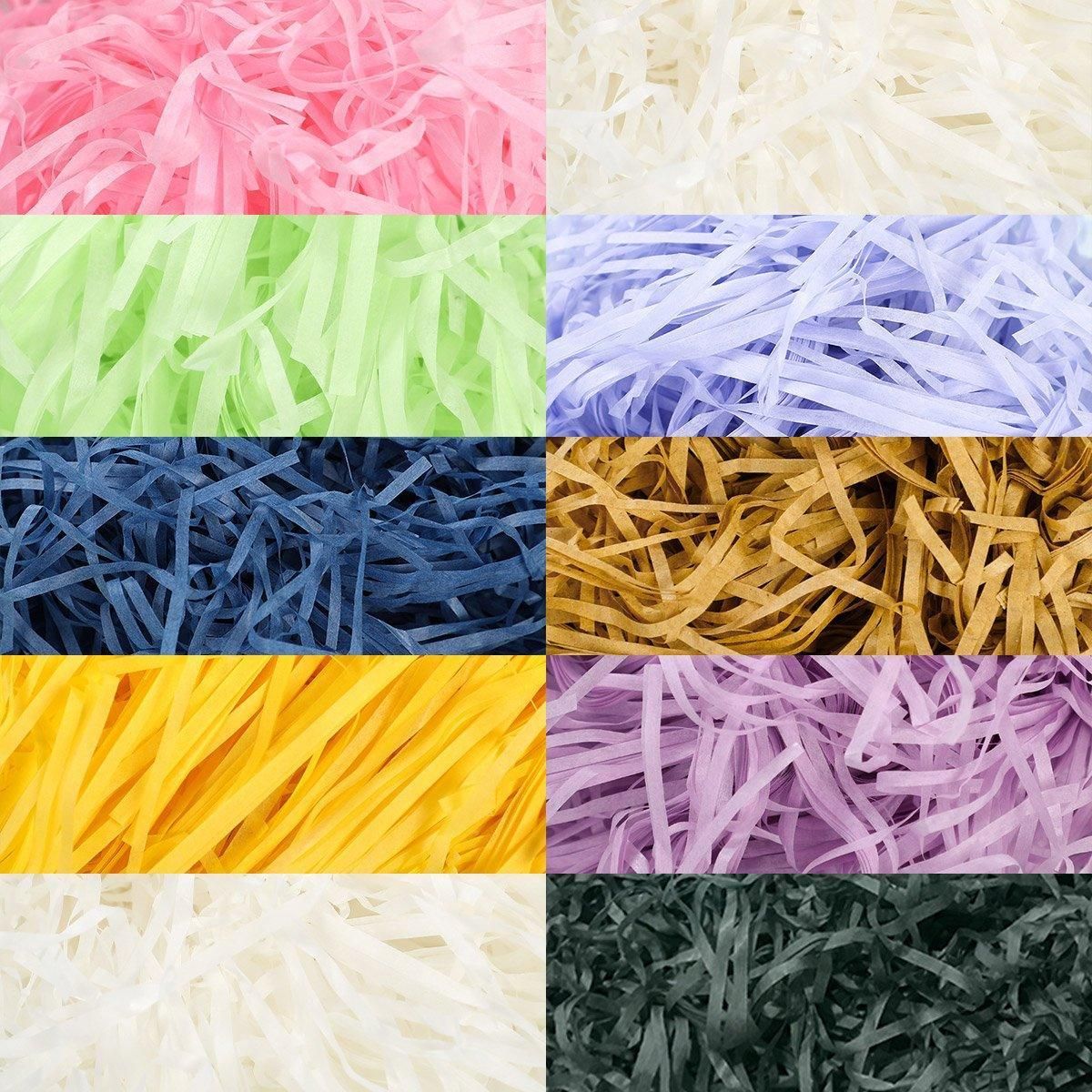 Premium Raffia Paper Shreds Gift Box Filler – Beige 500g