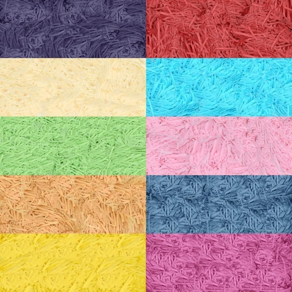 Premium Raffia Paper Shreds Gift Box Filler – Beige 500g