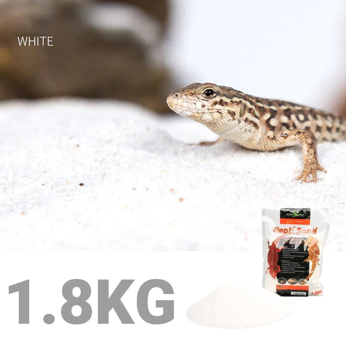 Premium Calcium-Rich Reptile Sand - Orange 1.8kg