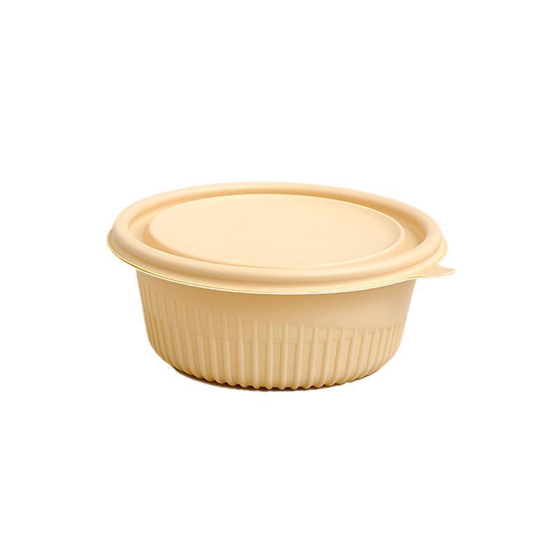 Biodegradable Corn Starch Lunch Box 800ml - Eco-Friendly, Microwaveable, 50PCS - SuperSaverAU - view 6