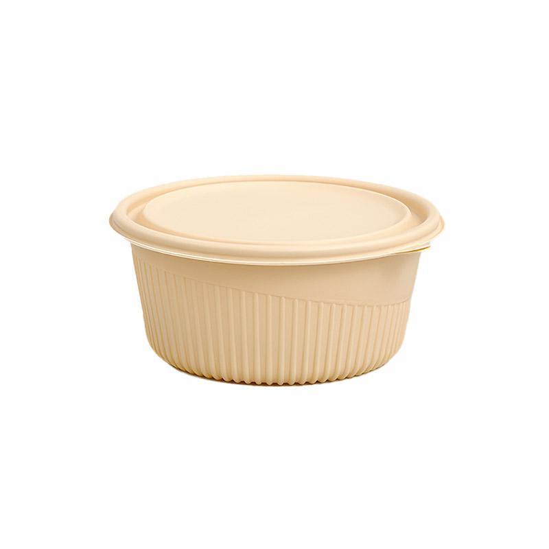 Biodegradable Corn Starch Lunch Box 800ml - Eco-Friendly, Microwaveable, 50PCS - SuperSaverAU - view 9