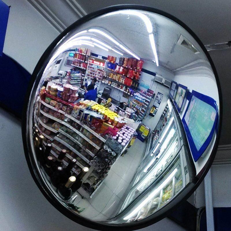 Premium Round Convex Mirror with 130° Wide View - 30cm