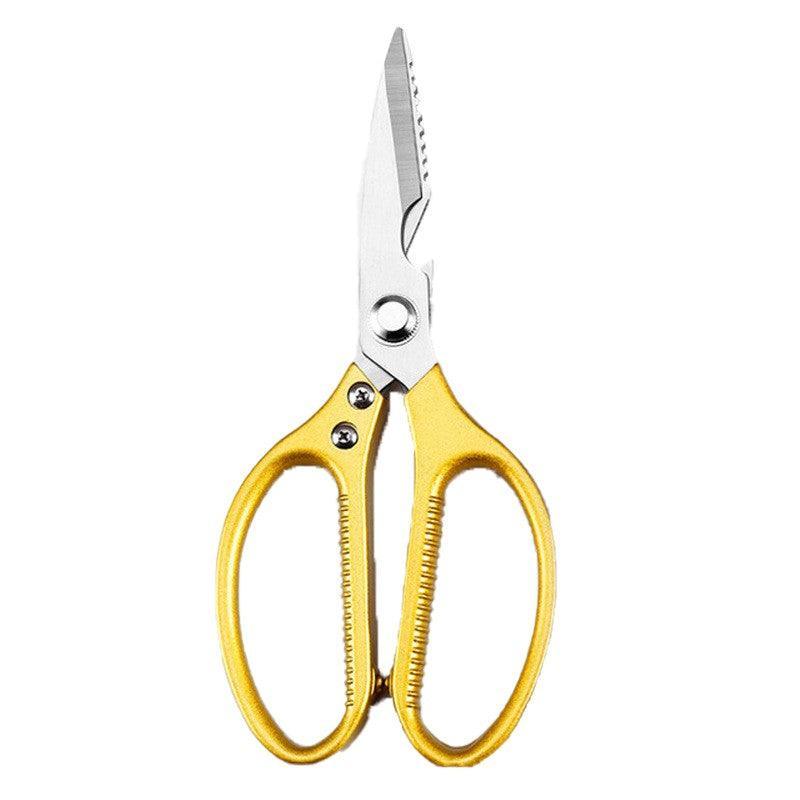 Premium Japanese Kitchen Scissors – Silver Stainless Steel 2 Pack