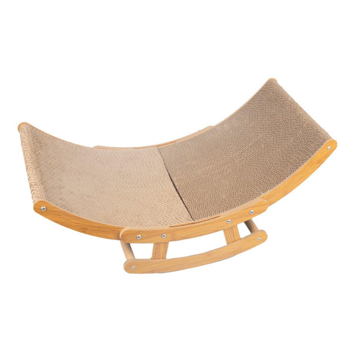 Premium Cat Scratching Board Bed - Corrugated Paper, 59cm x 30cm x 24cm, All Seasons - SuperSaverAU - view 6